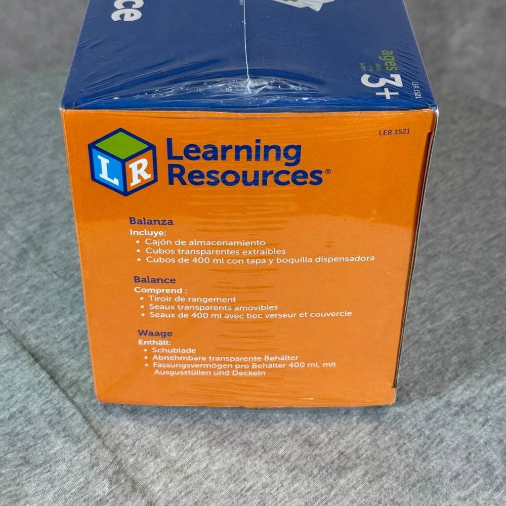 Learning Resources Primary Bucket Balance Kids Multicolor Solid LER 1521 Scale